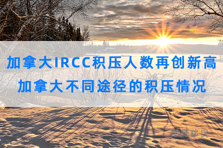 加拿大ircc积压人数再创新高，加拿大不同途径的积压情况